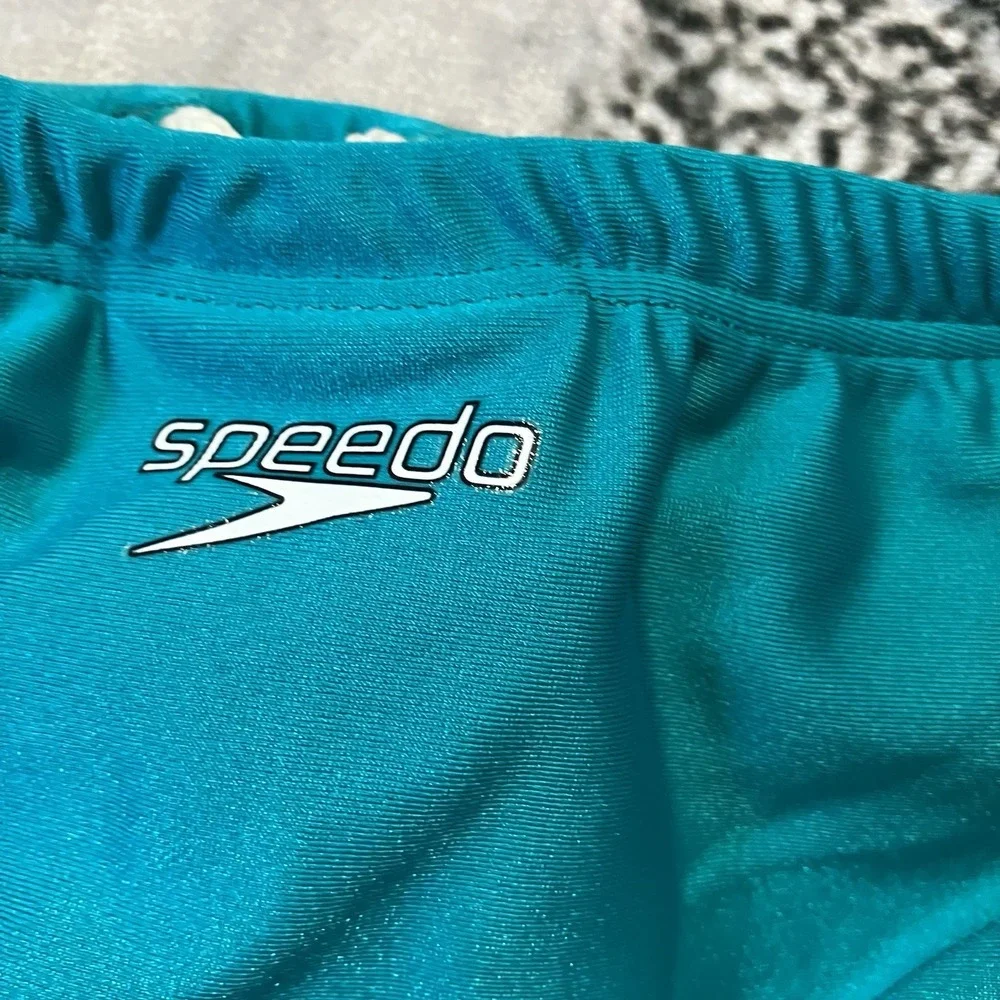 Speedo Girl's 10 Competitive Racing Two Piece Seawater Xtra‎ Life Lycra Swimsuit